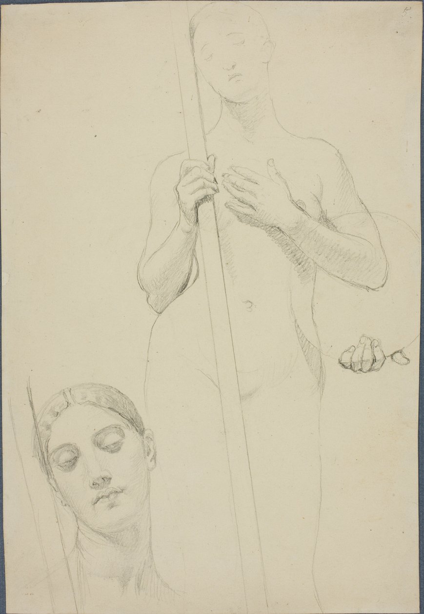 Tanulmány alkotó: Jean Auguste Dominique Ingres