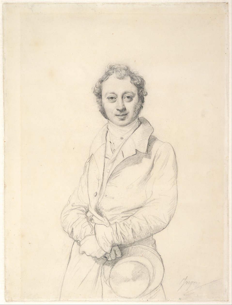 A régész Désiré-Raoul Rochette alkotó: Jean Auguste Dominique Ingres
