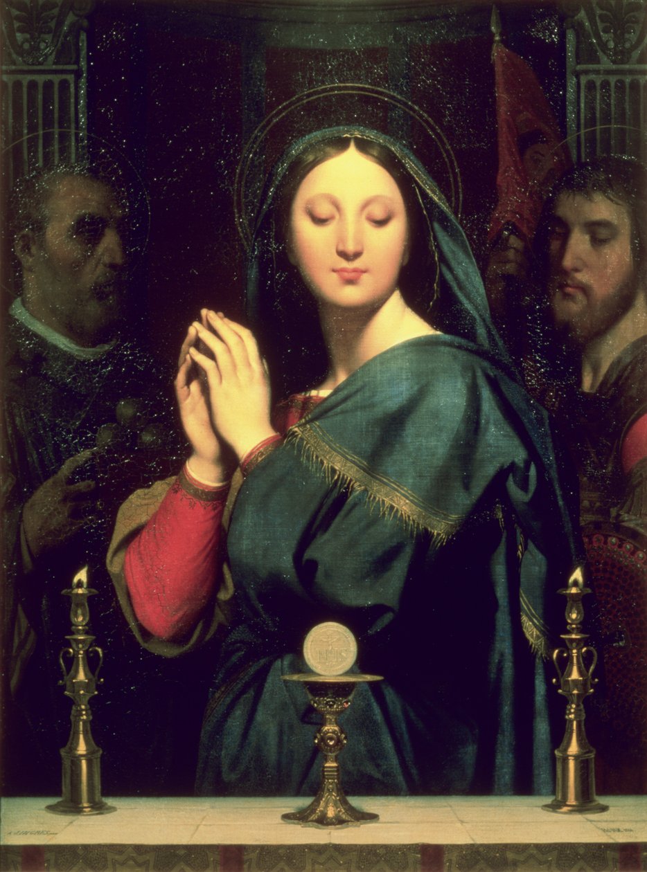 Szűz a sereggel, 1841 alkotó: Jean Auguste Dominique Ingres