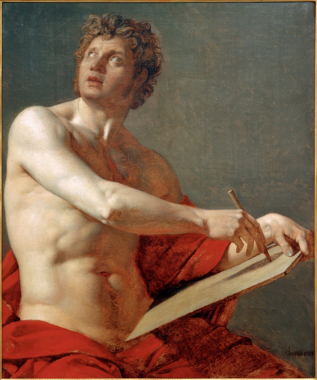 Férfi törzs alkotó: Jean Auguste Dominique Ingres