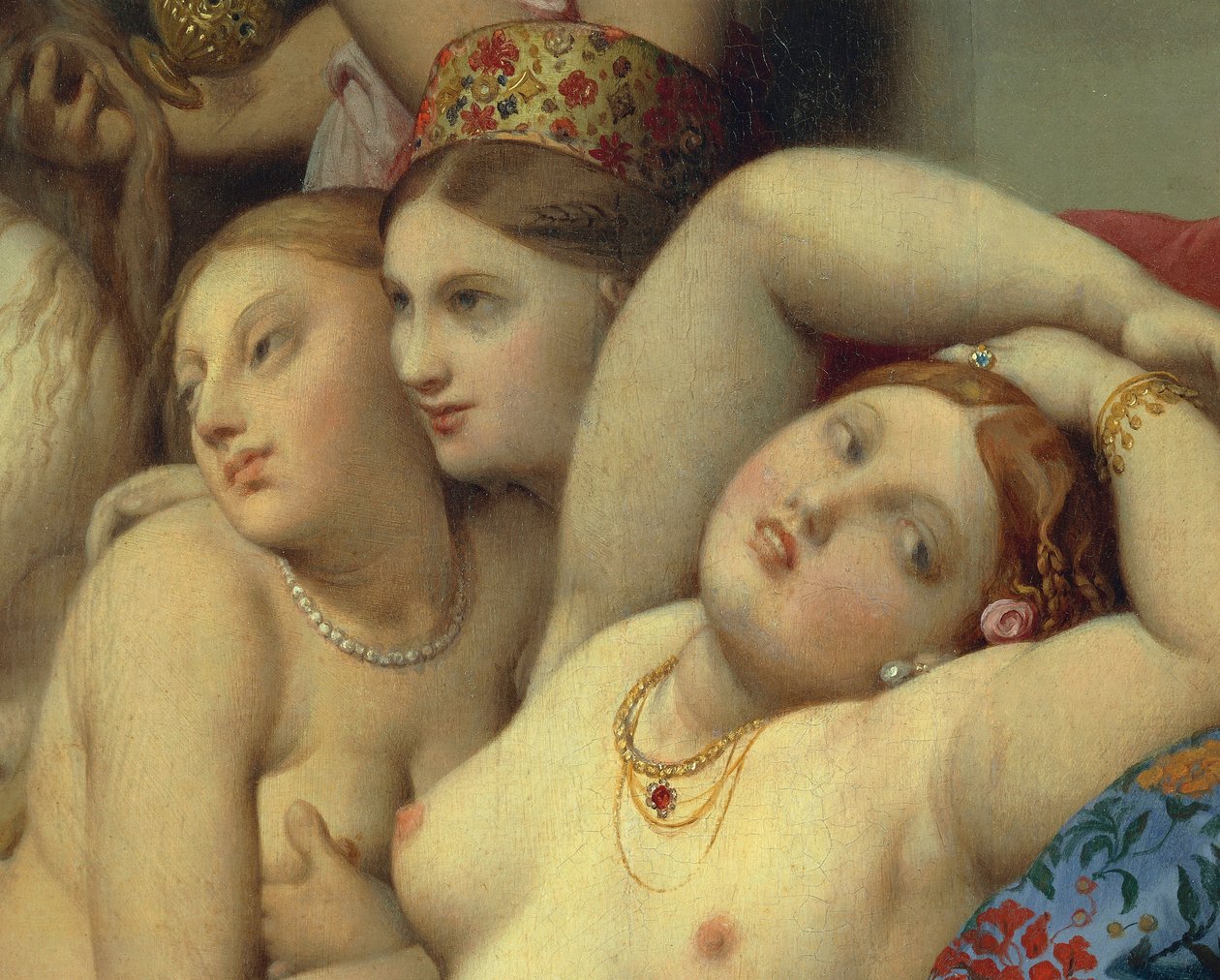 török fürdő alkotó: Jean Auguste Dominique Ingres