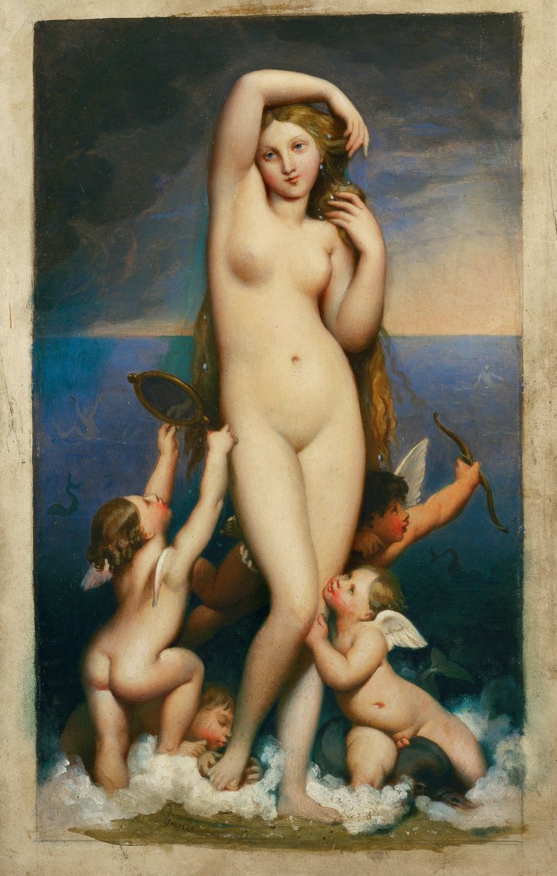 Venus Anadyomene ... alkotó: Jean Auguste Dominique Ingres