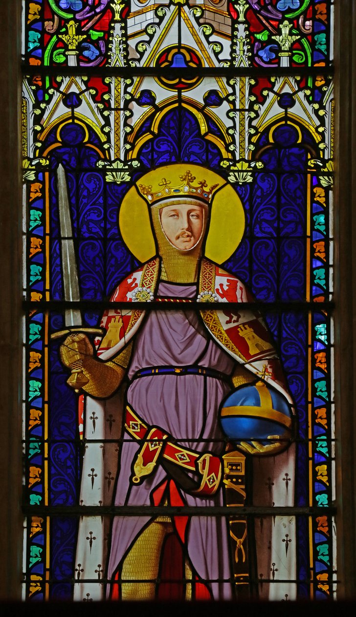 Szent Ferdinándot ábrázoló ablak (Ferdinand d