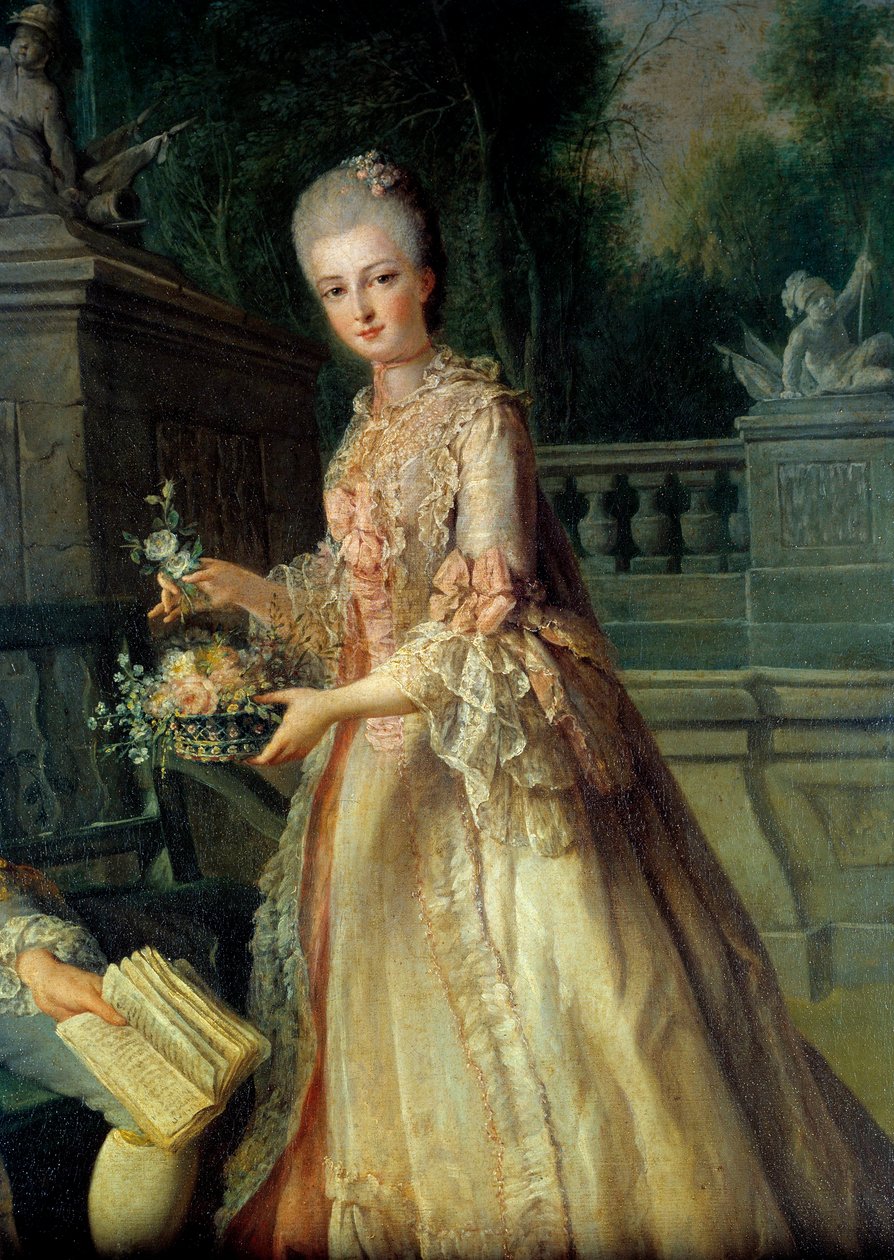 Louise Adelaide, Orléans leendő hercegnőjének portréja (1753-1821) Részlet. Jean Baptiste Charpentier (1728-1806) festménye XVIII. alkotó: Jean Baptiste Charpentier