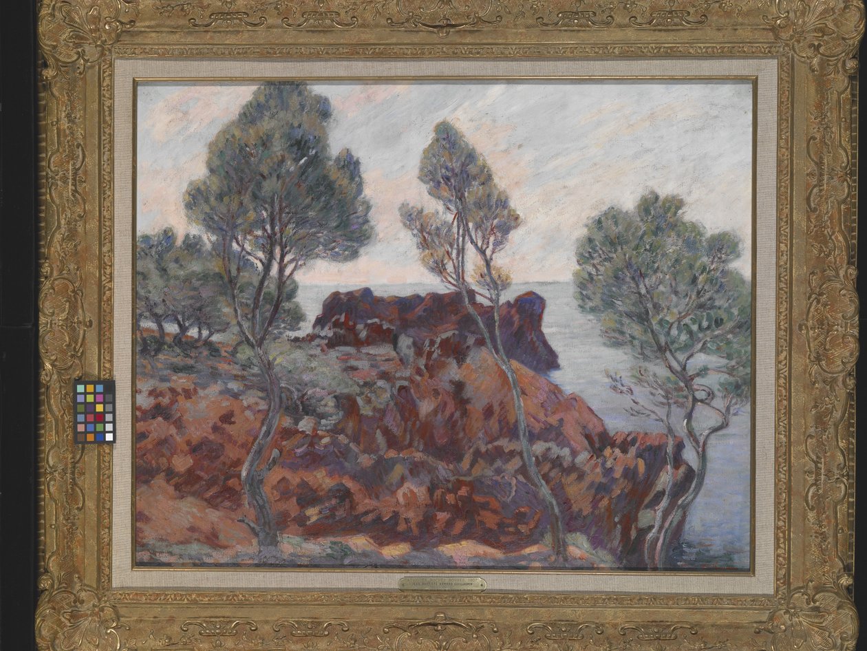 Agay – Les Roches Rouges (olaj, vászon) alkotó: Jean Baptiste Armand Guillaumin