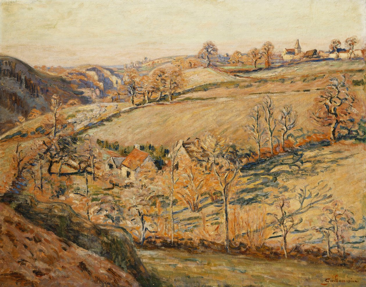 La Solitude a Crozant, 1895 körül alkotó: Jean Baptiste Armand Guillaumin