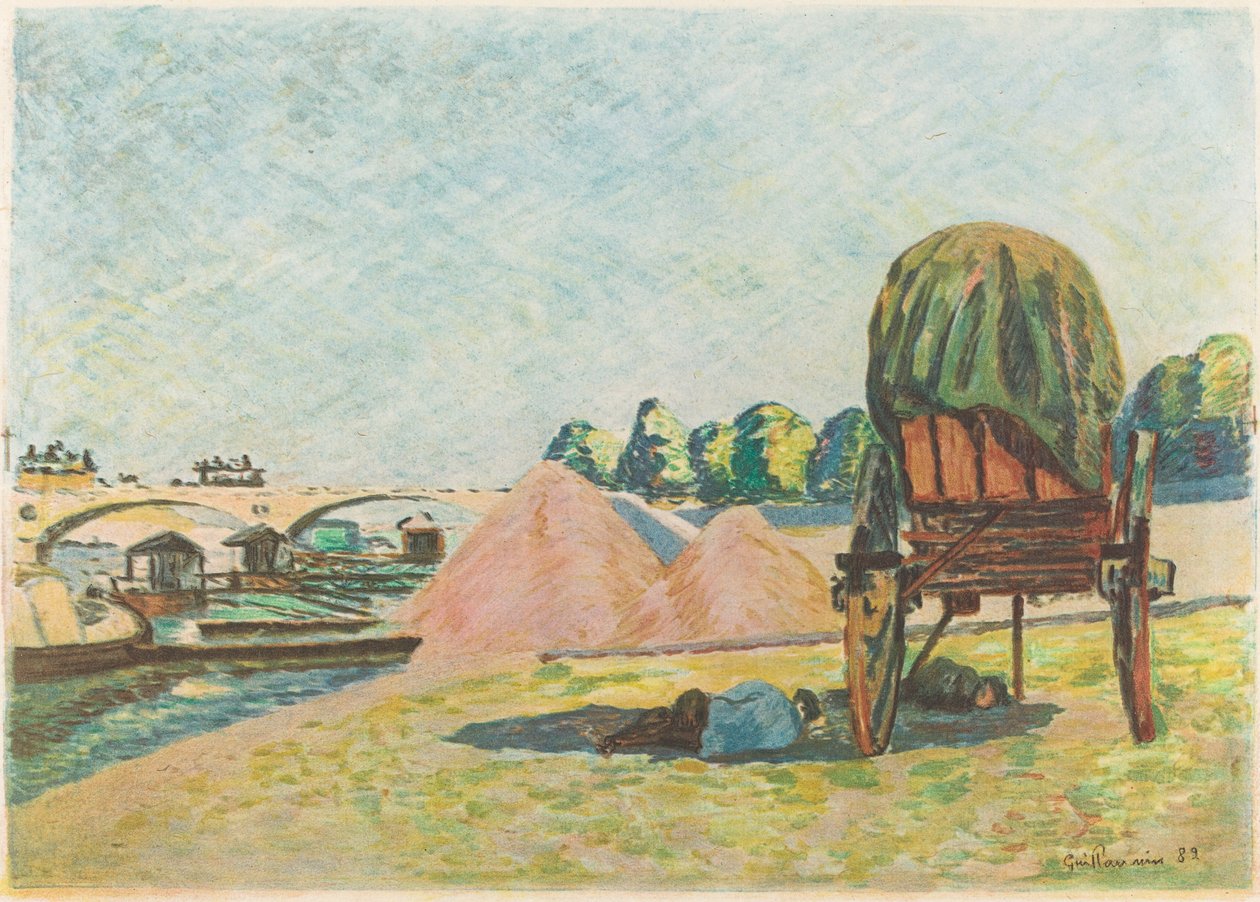Tájkép alkotó: Jean Baptiste Armand Guillaumin