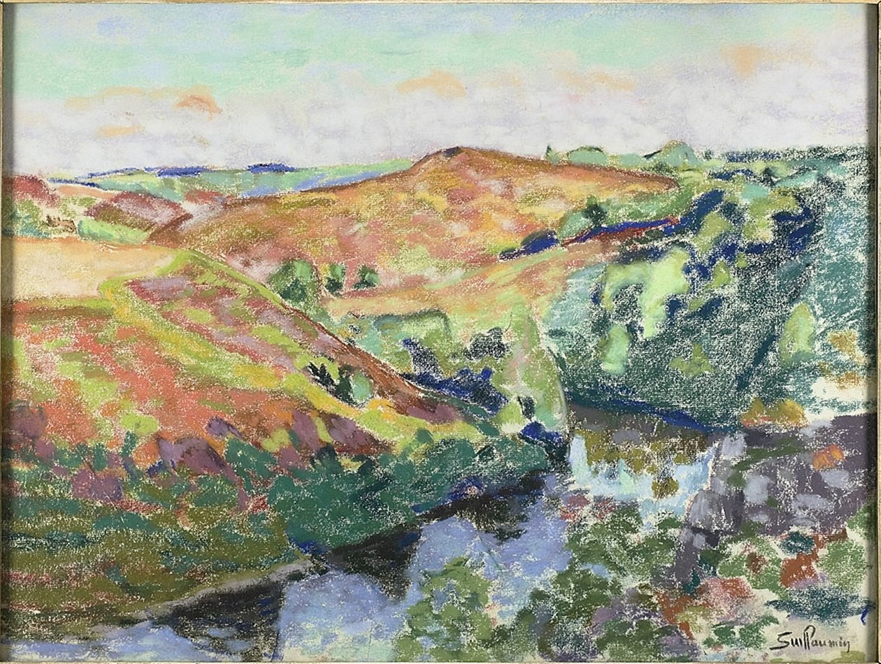 Táj Crozantban alkotó: Jean Baptiste Armand Guillaumin