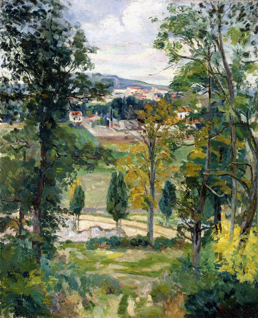 Az Ile de France tája, 1879 körül alkotó: Jean Baptiste Armand Guillaumin