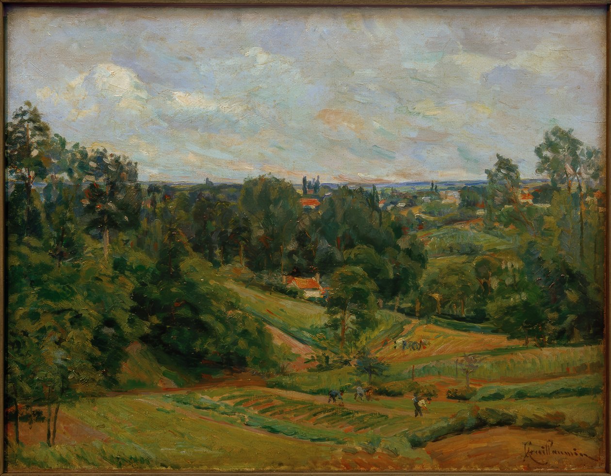 Táj Pontoise közelében alkotó: Jean Baptiste Armand Guillaumin