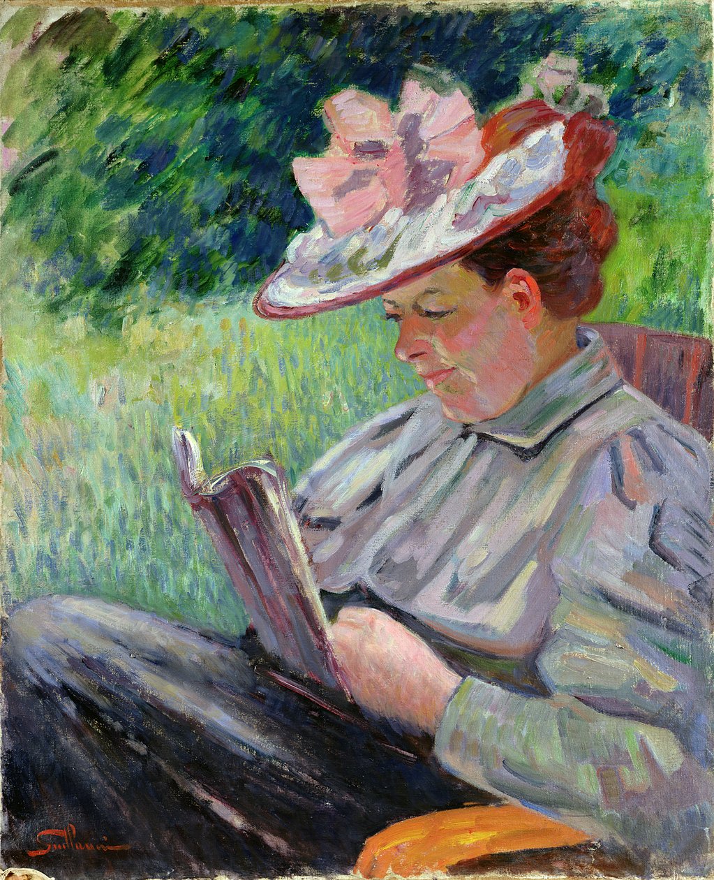 Madame Guillaumin, 1895 körül alkotó: Jean Baptiste Armand Guillaumin