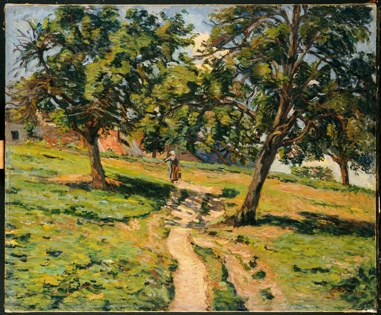 Damiette-i ösvény, 1886 körül alkotó: Jean Baptiste Armand Guillaumin