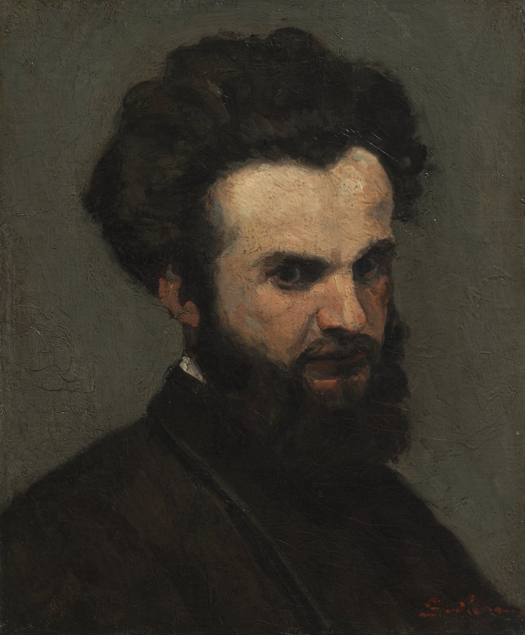 Önarckép, 1872-74 körül (olaj, szövet) alkotó: Jean Baptiste Armand Guillaumin