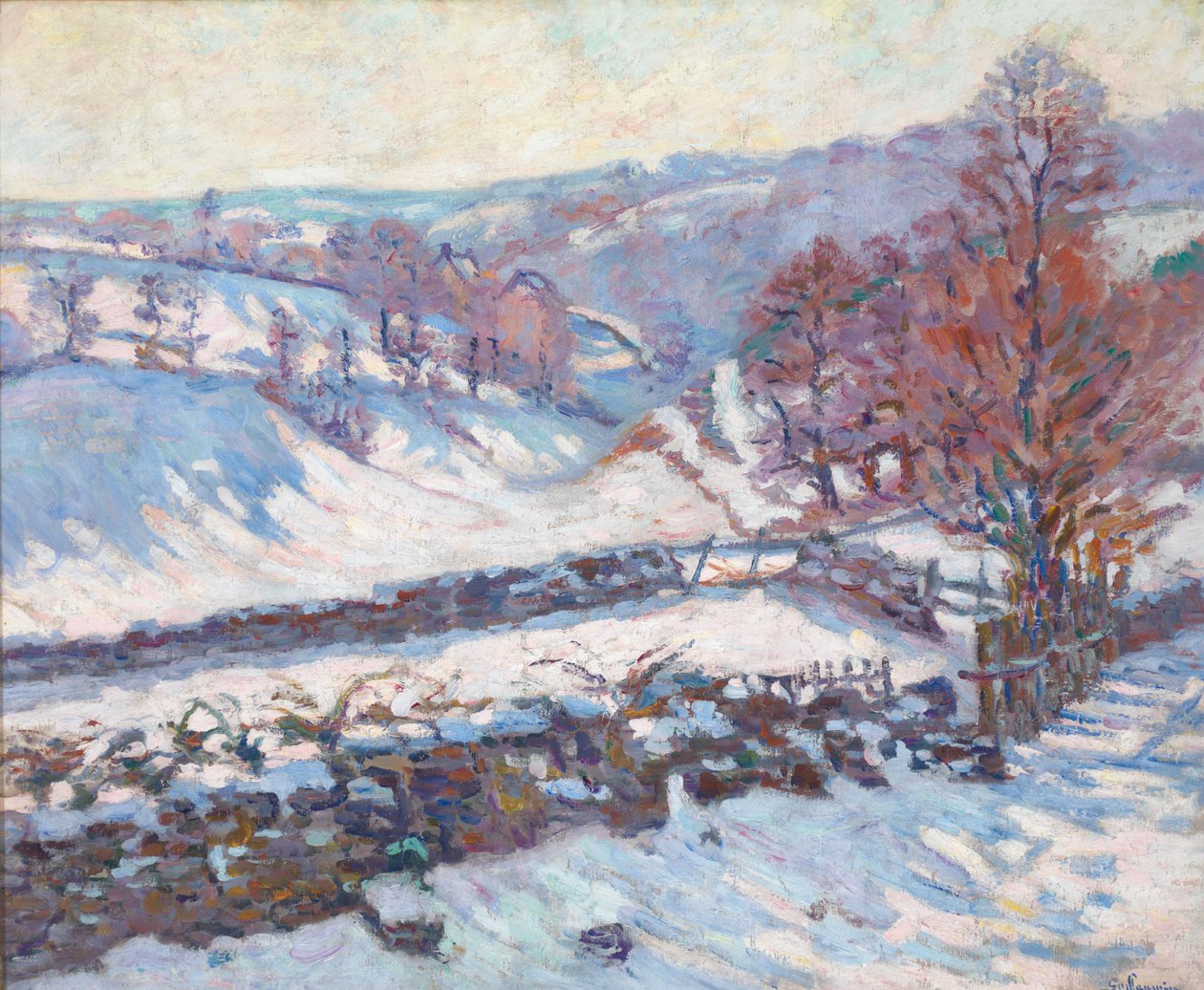 Havas táj Crozantnál alkotó: Jean Baptiste Armand Guillaumin