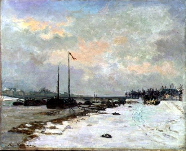 A Szajna rakpartja alkotó: Jean Baptiste Armand Guillaumin
