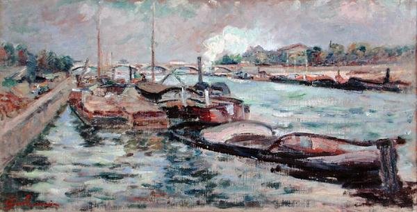 A Szajna alkotó: Jean Baptiste Armand Guillaumin