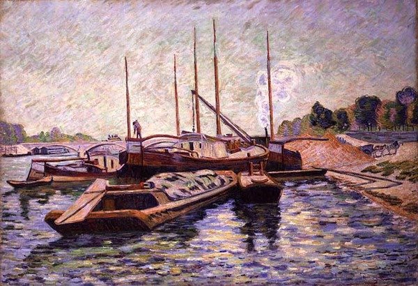 A Szajna Charenton-le-Pontban, 1885 körül (olaj, vászon) alkotó: Jean Baptiste Armand Guillaumin
