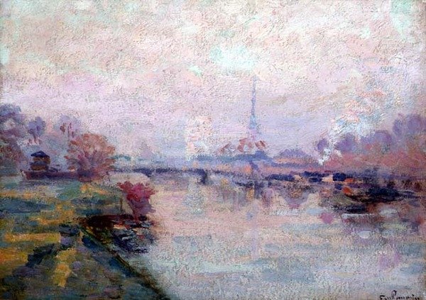 Szajna Párizsban (olaj, vászon) alkotó: Jean Baptiste Armand Guillaumin