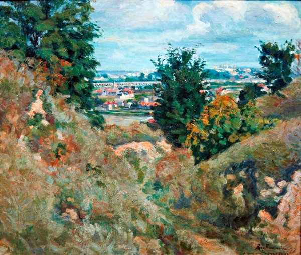 Völgy Párizs közelében alkotó: Jean Baptiste Armand Guillaumin