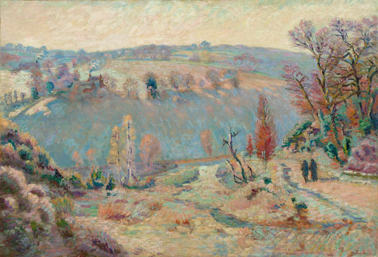 A Sédelle völgye a Pont Charraud-nál: 1903-11 körül (olaj, szövet) alkotó: Jean Baptiste Armand Guillaumin