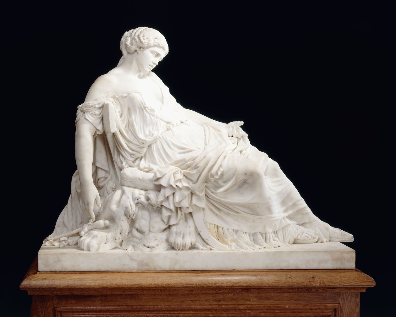 Lucrezia, alkotó: Jean Baptiste Auguste Clesinger