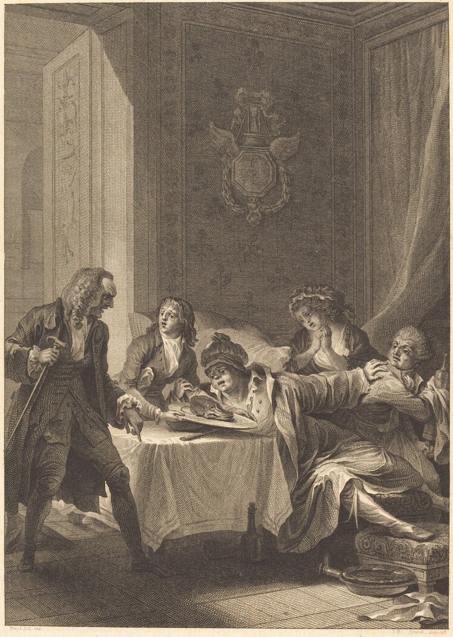 a falánk alkotó: Jean Baptiste Blaise Simonet after Jacques Louis François Touzé