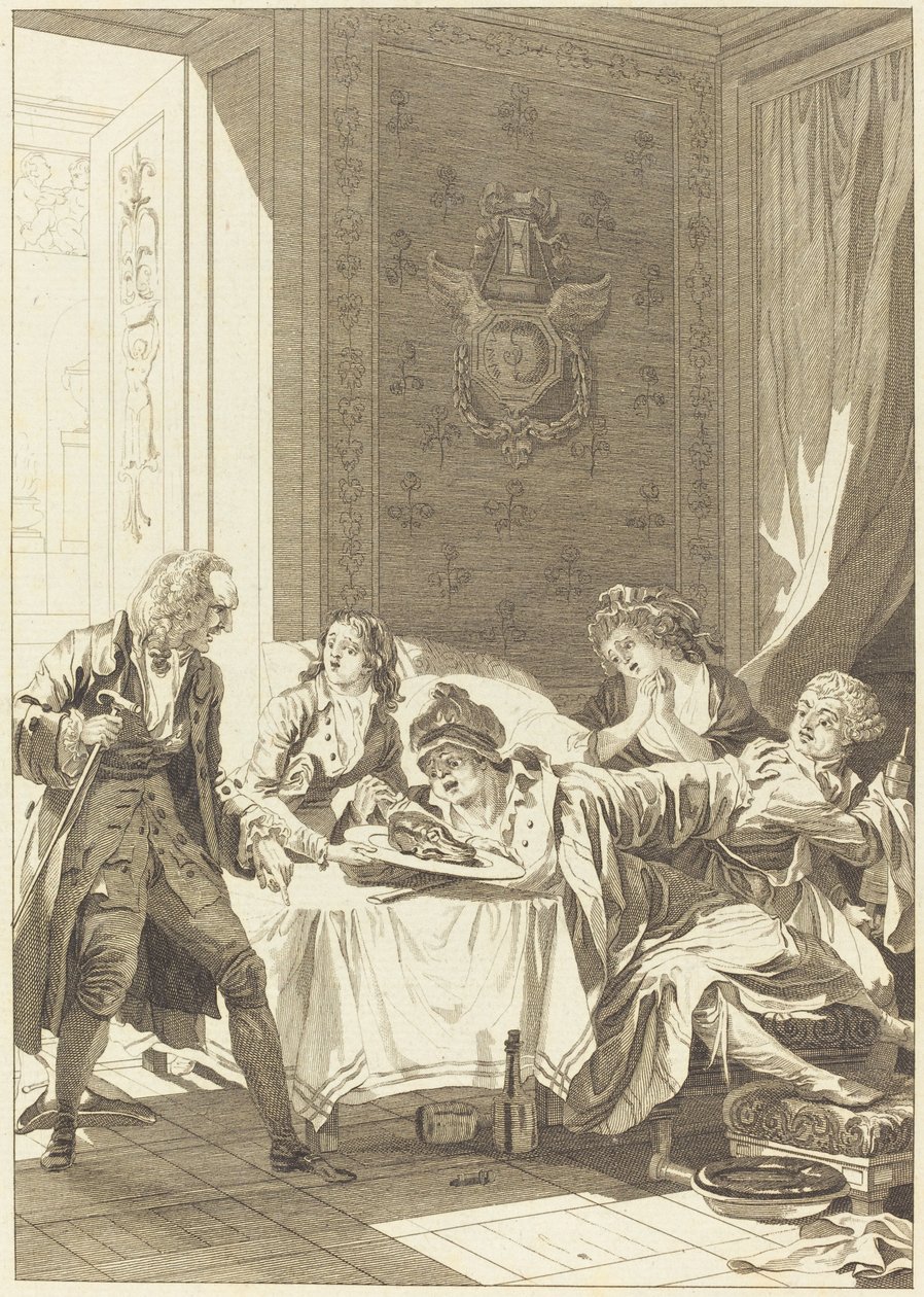 A falánk alkotó: Jean Baptiste Blaise Simonet after Jacques Louis François Touzé