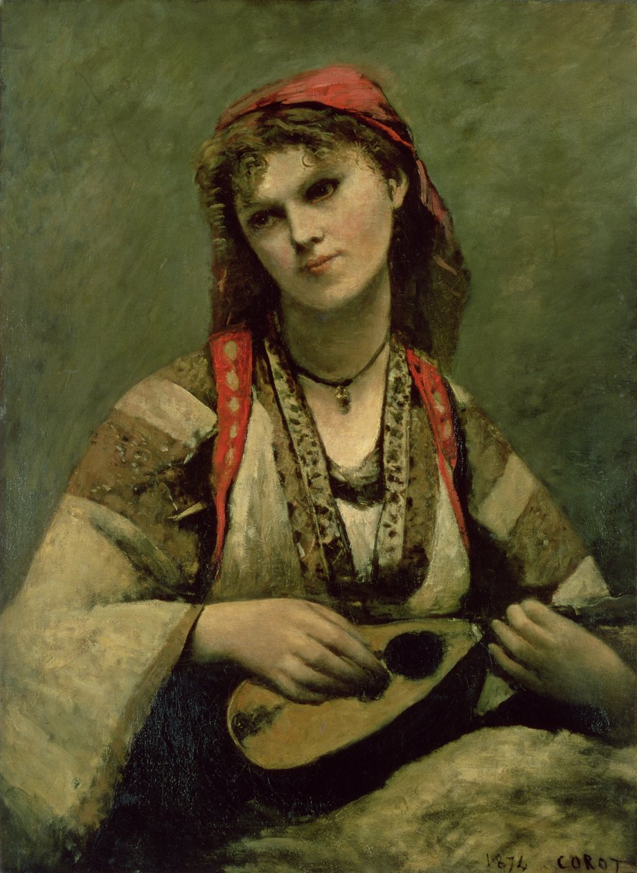 Christine Nilson (1843-1921) avagy A bohém mandolinnal alkotó: Jean Baptiste Camille Corot