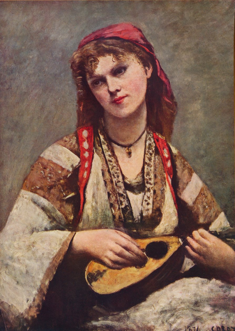 Christine Nilsson, 1874-1935 alkotó: Jean Baptiste Camille Corot