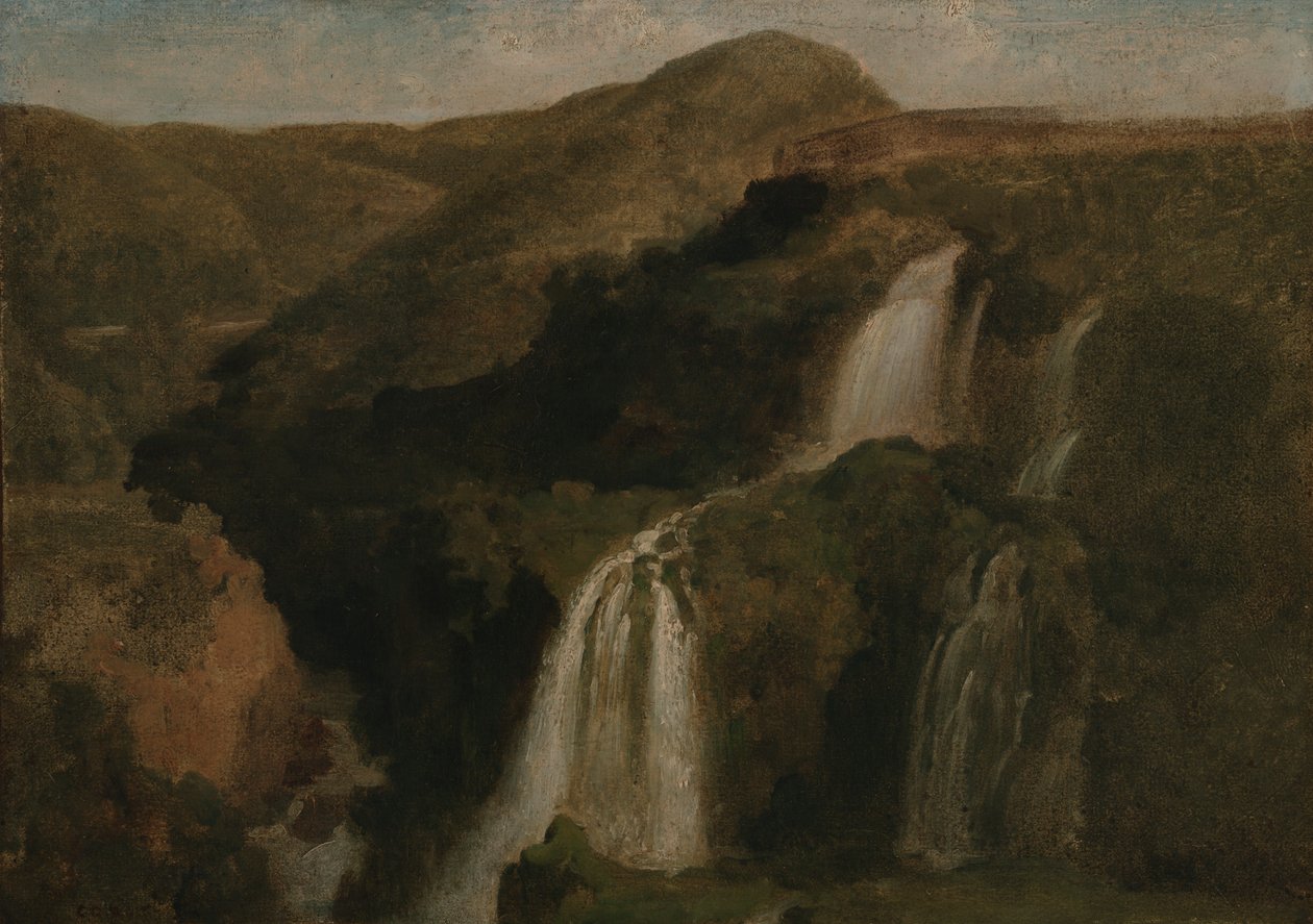 Tivoli vízesése alkotó: Jean Baptiste Camille Corot