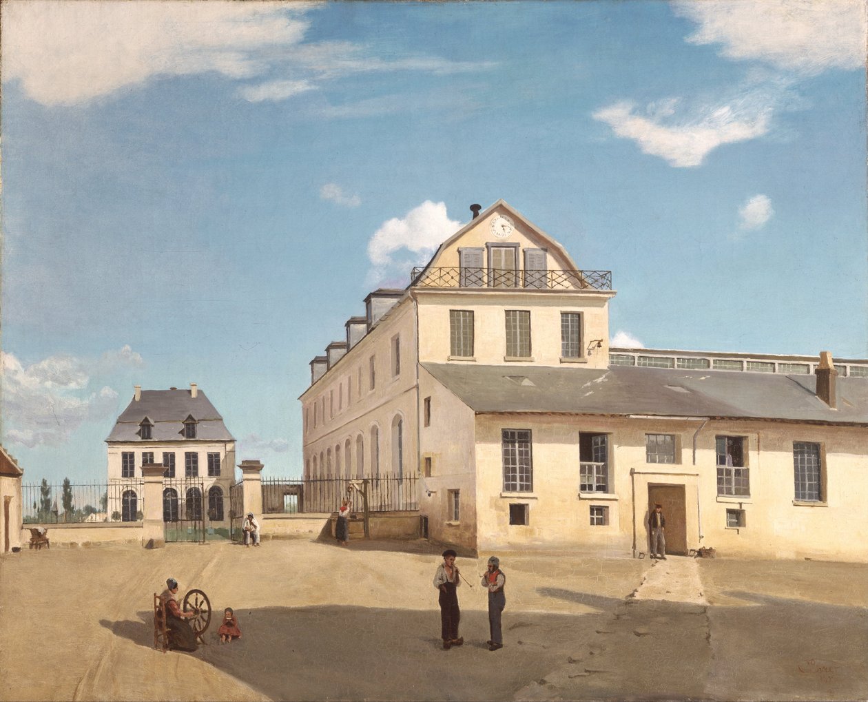 Monsieur Henry háza és gyára alkotó: Jean Baptiste Camille Corot