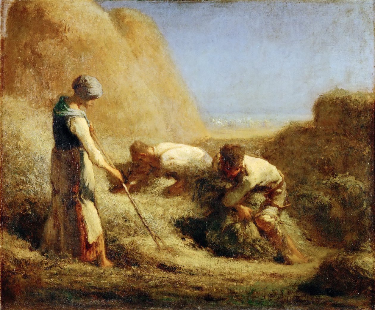 Jean-Baptiste-Camille Corot, 1850-51 - A szénakészítők alkotó: Jean Baptiste Camille Corot