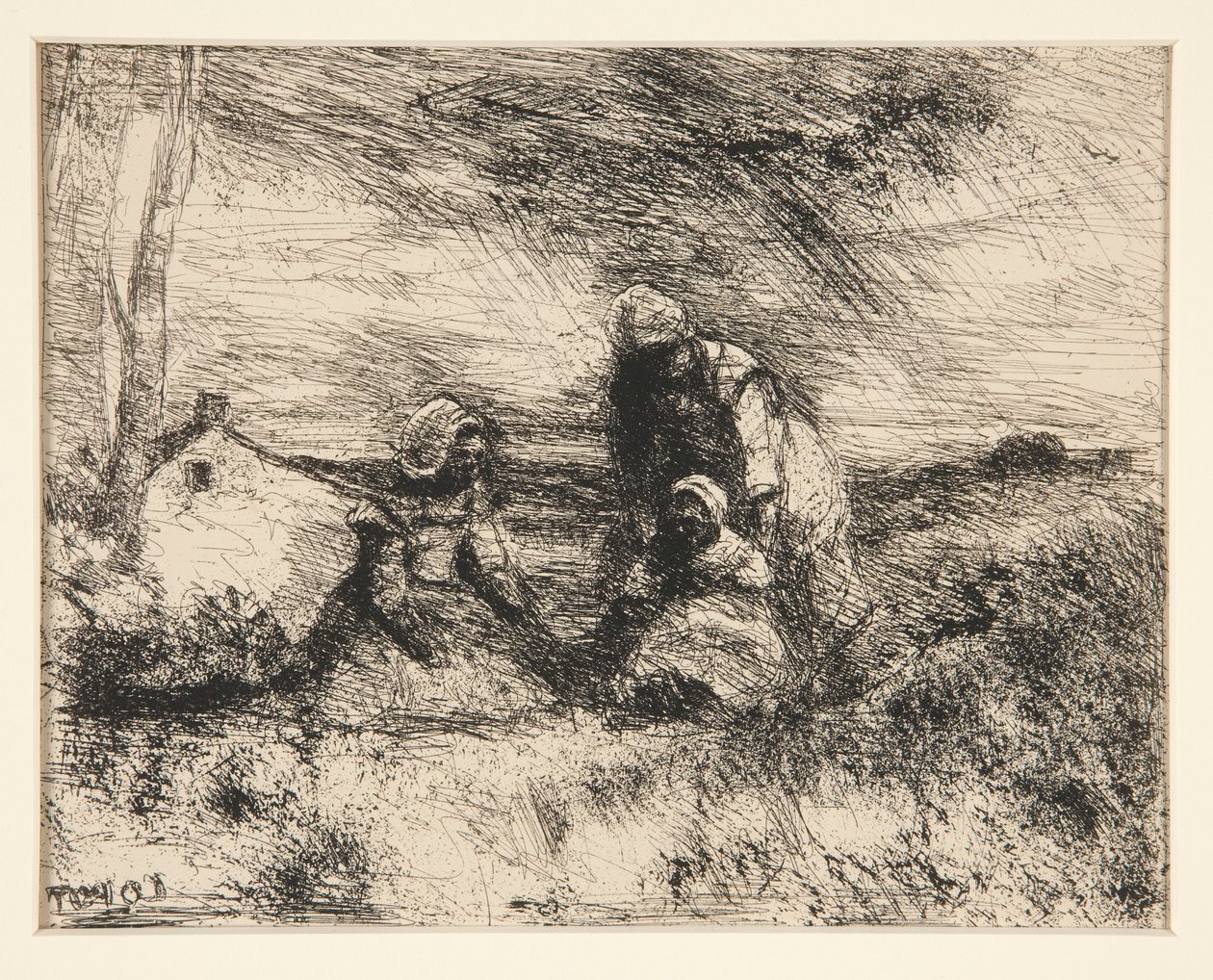 A Kis nővér alkotó: Jean Baptiste Camille Corot
