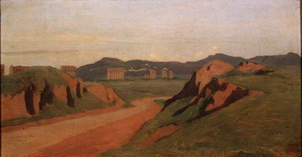 Tájkép alkotó: Jean Baptiste Camille Corot