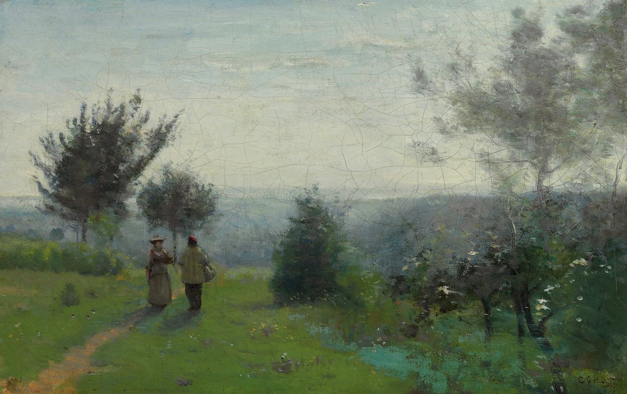 Tavaszi hajnal alkotó: Jean Baptiste Camille Corot
