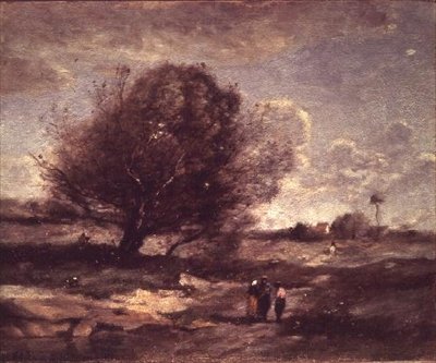 Picardie emlékei alkotó: Jean Baptiste Camille Corot