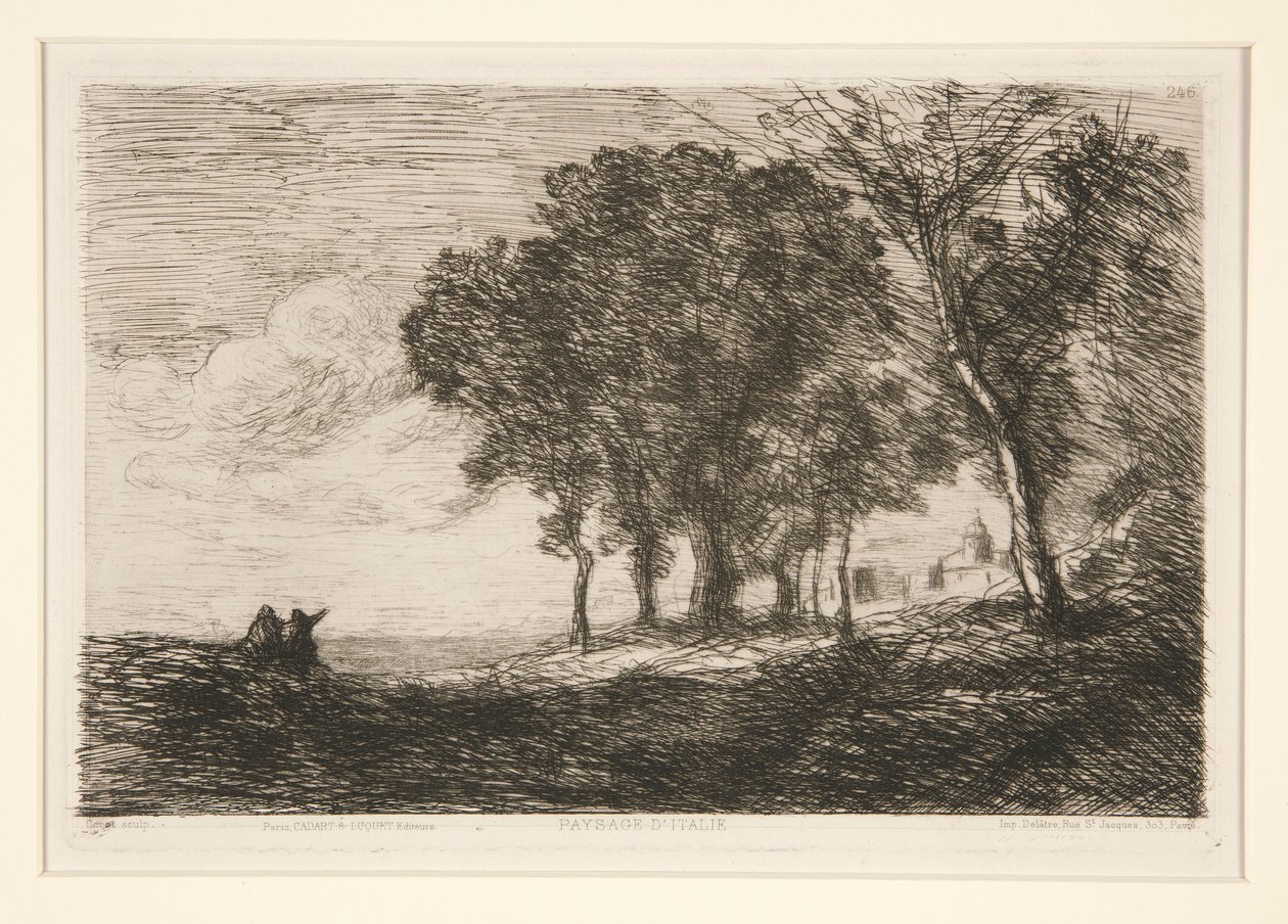 Táj alkotó: Jean Baptiste Camille Corot