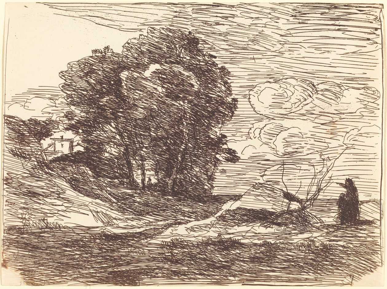 Költő Lakás alkotó: Jean Baptiste Camille Corot