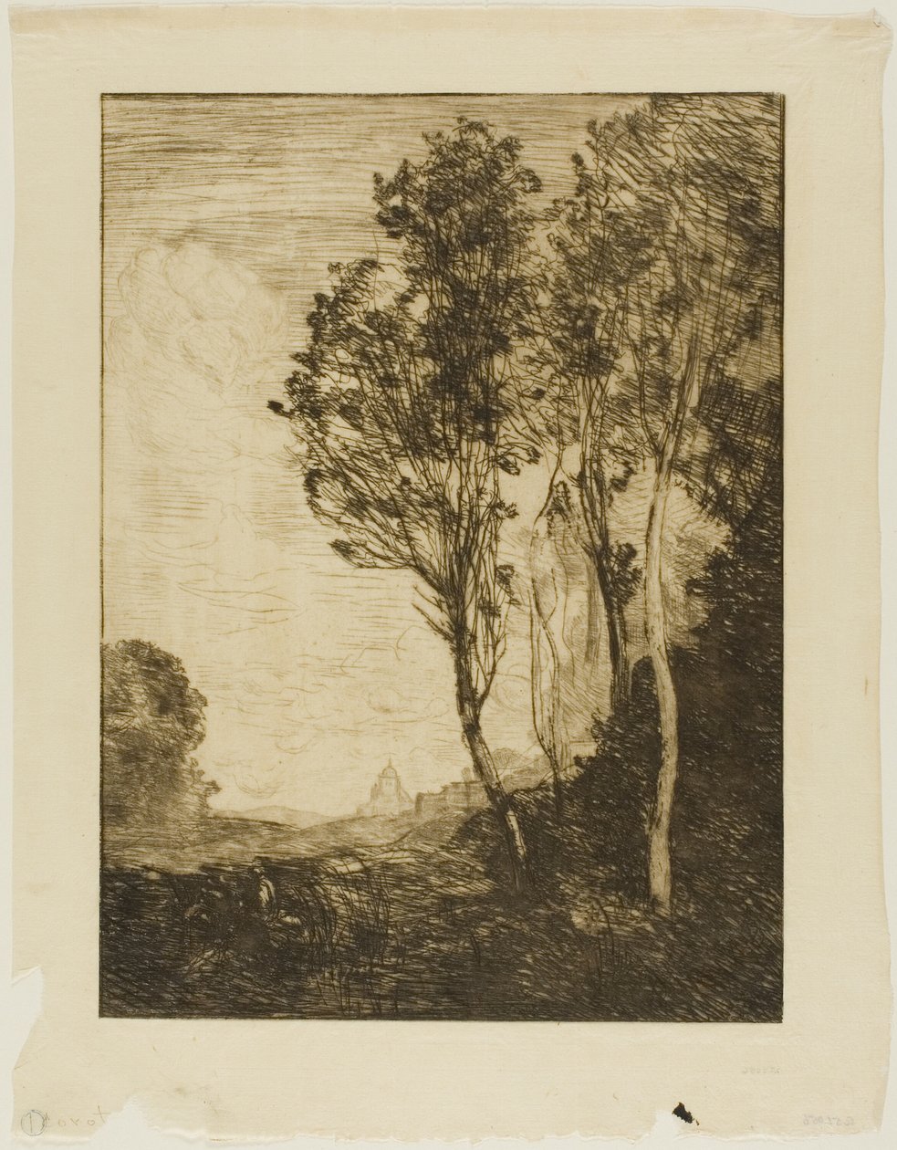 Emlékezés Olaszországra alkotó: Jean Baptiste Camille Corot