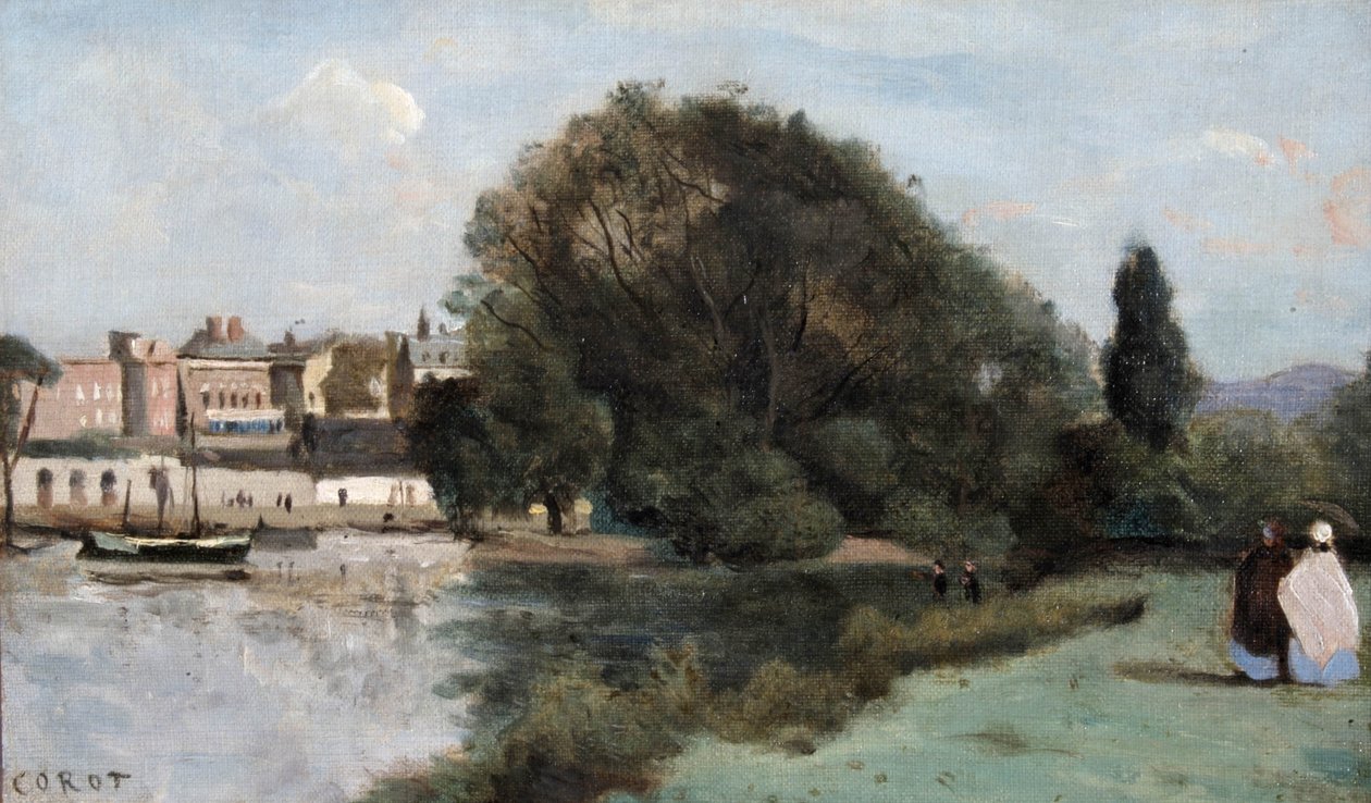 Richmond, London közelében, 1862 alkotó: Jean Baptiste Camille Corot