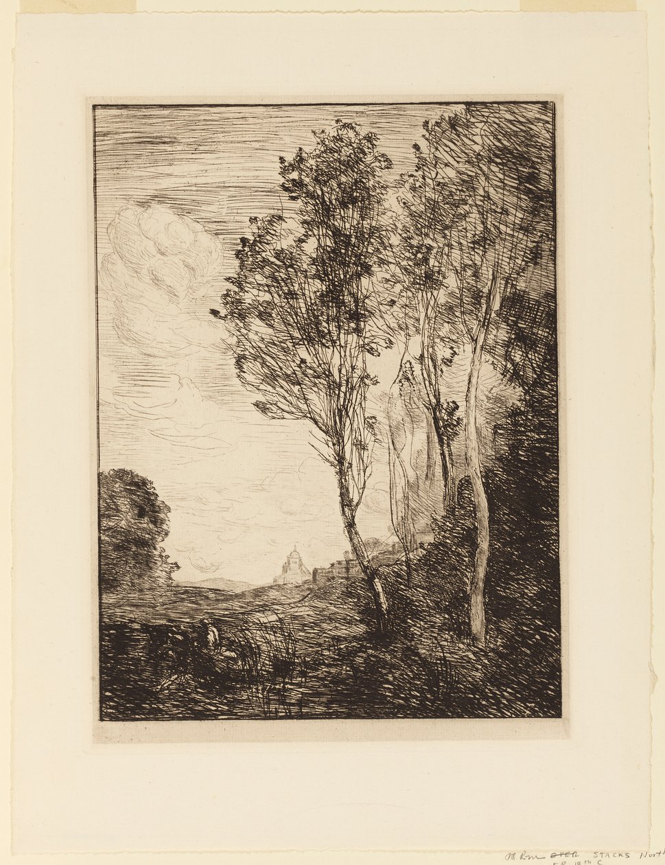 Szuvenír Olaszországból alkotó: Jean Baptiste Camille Corot