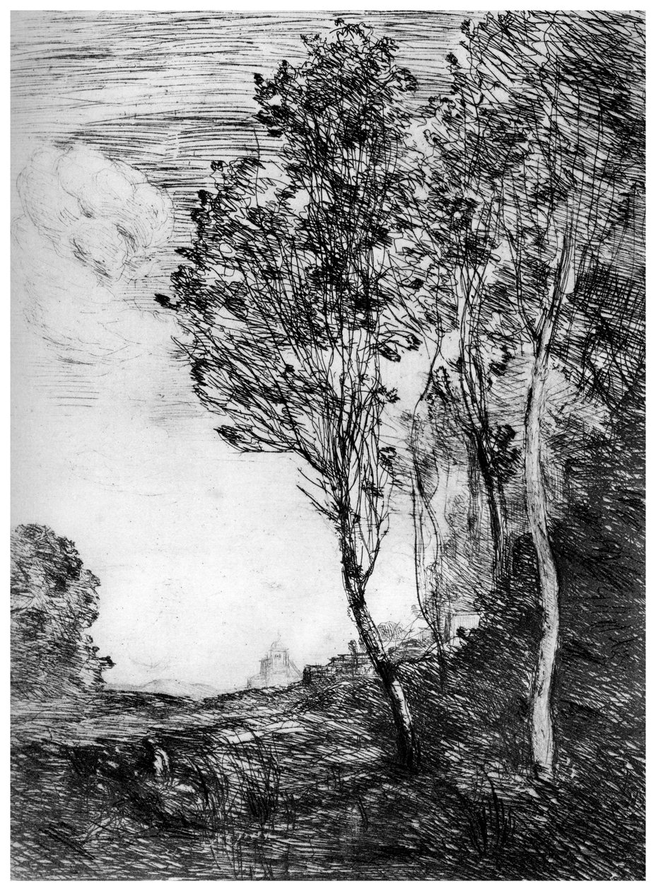 Souvenir dItalie, c1815-1865, 1924 alkotó: Jean Baptiste Camille Corot
