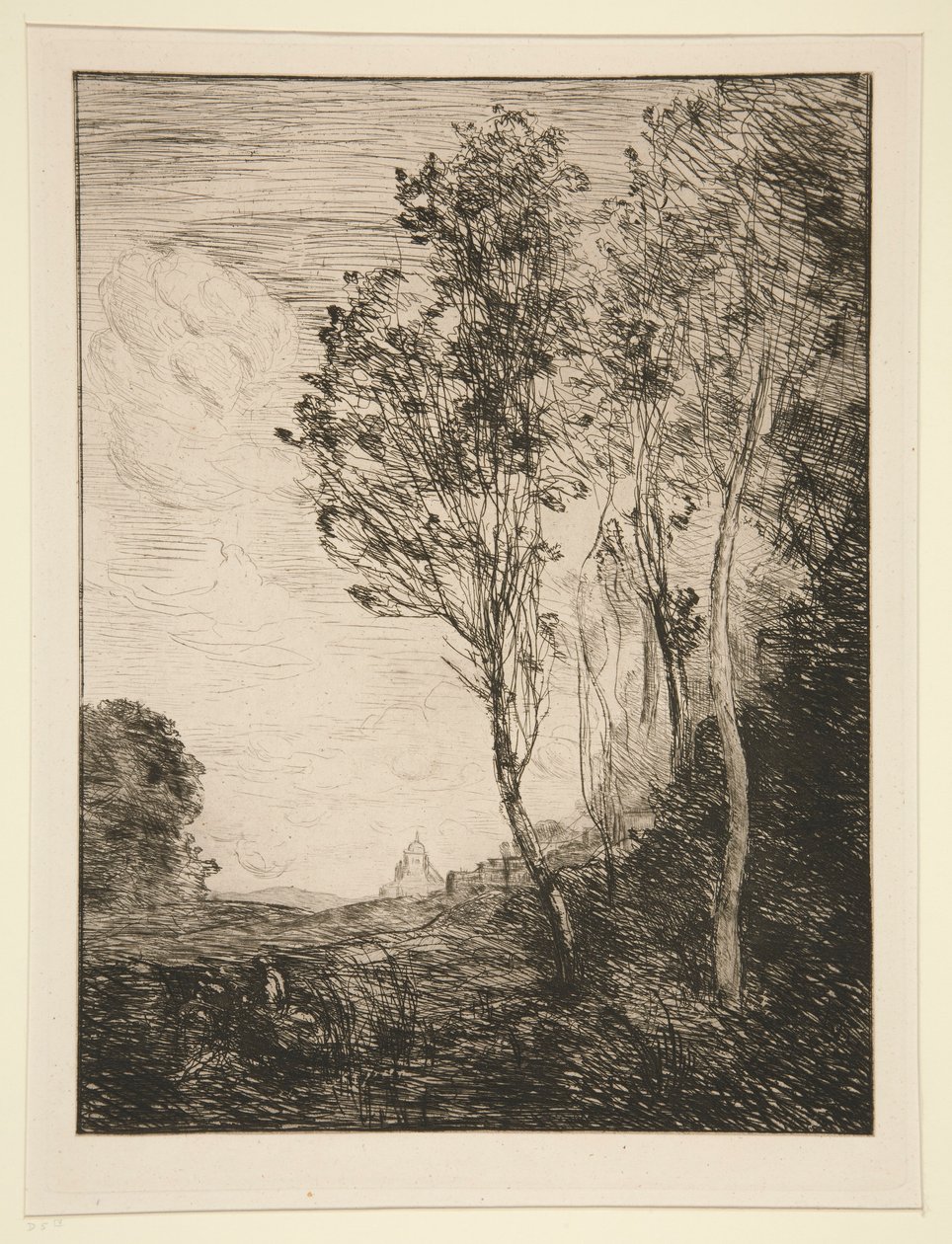emléke alkotó: Jean Baptiste Camille Corot
