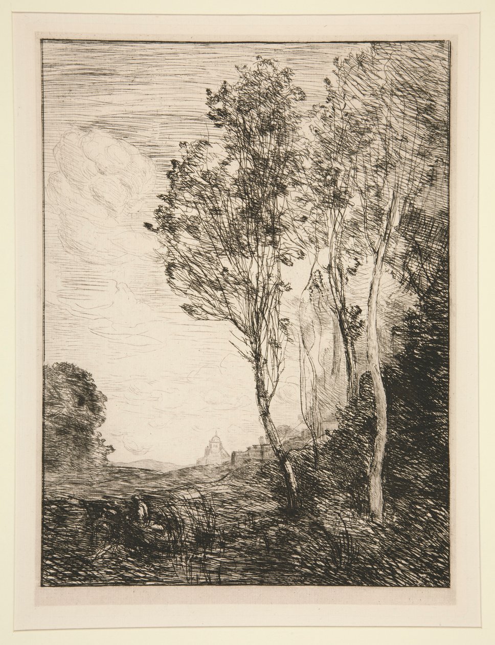 emléke alkotó: Jean Baptiste Camille Corot
