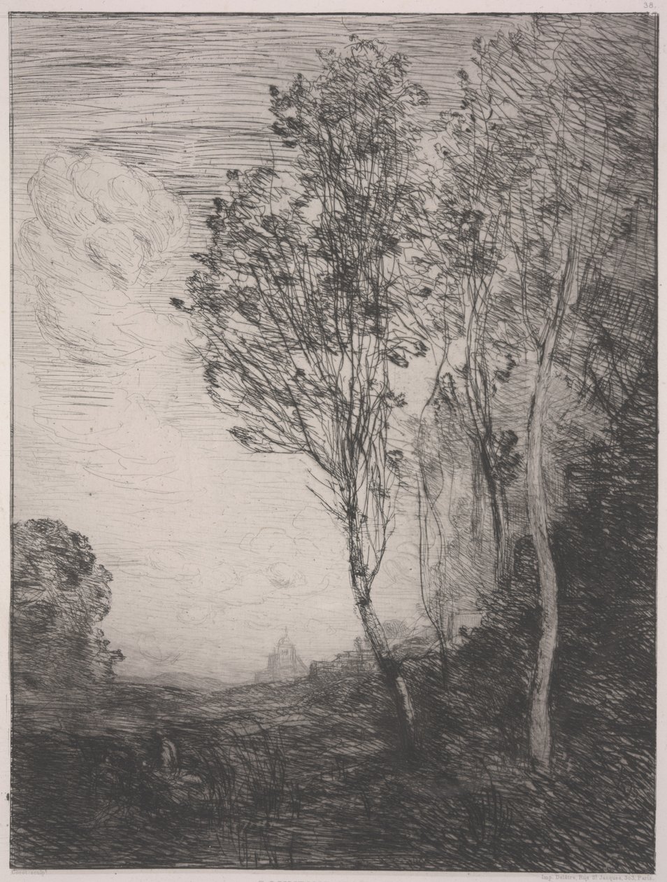 Olaszország szuvenírje alkotó: Jean Baptiste Camille Corot