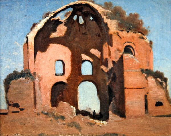 Minerva Medica temploma, Róma alkotó: Jean Baptiste Camille Corot
