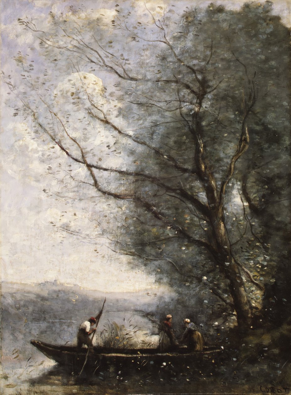 A révész, kb. 1865. alkotó: Jean Baptiste Camille Corot