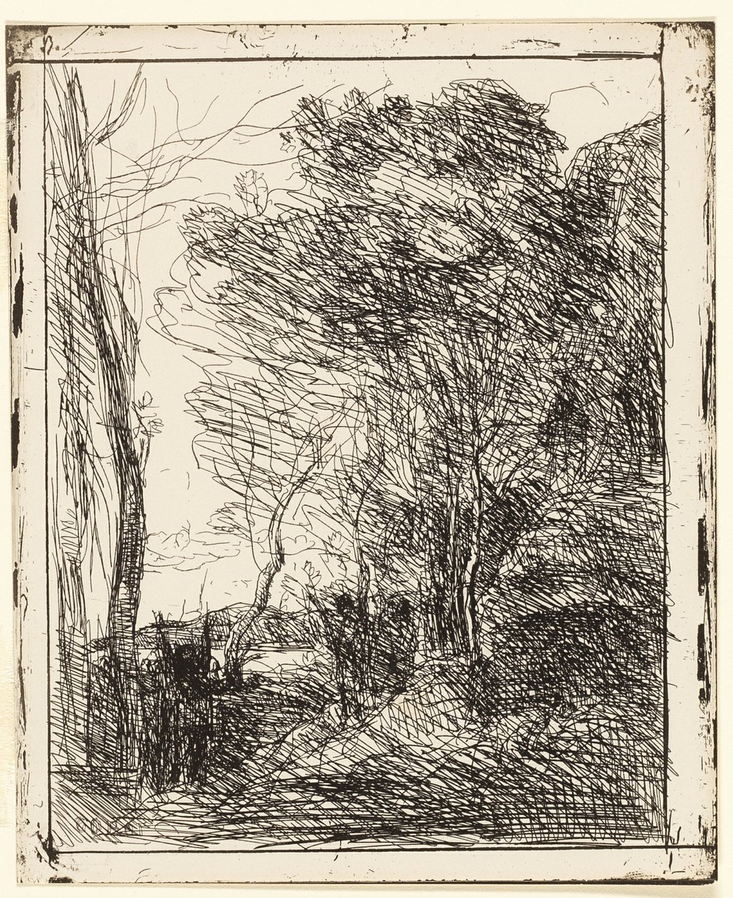 A gall tisztás alkotó: Jean Baptiste Camille Corot
