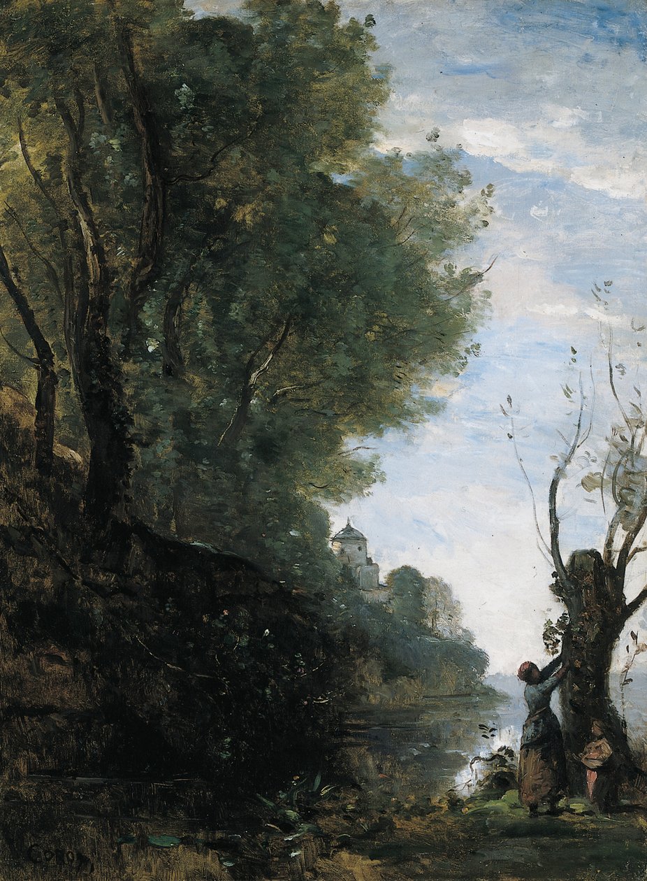 A Happy Isle alkotó: Jean Baptiste Camille Corot