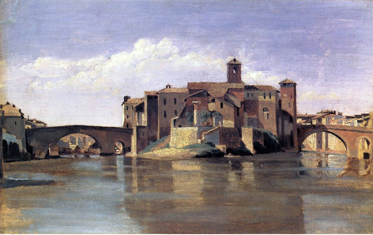 San Bartolomeo szigete alkotó: Jean Baptiste Camille Corot